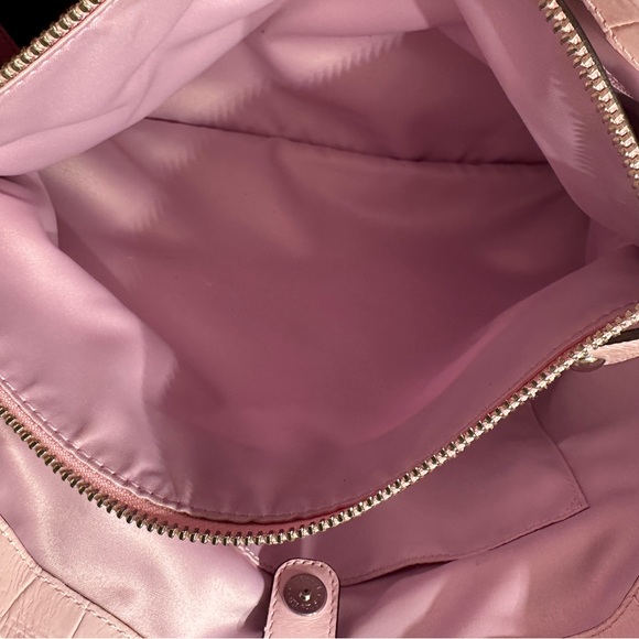 Vintage Coach Madison Embossed Exotic Satchel- pink - Picture 14 of 17